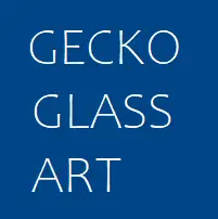 gecko glass art logo