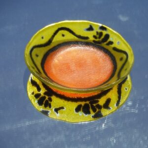 yellow and orange dish